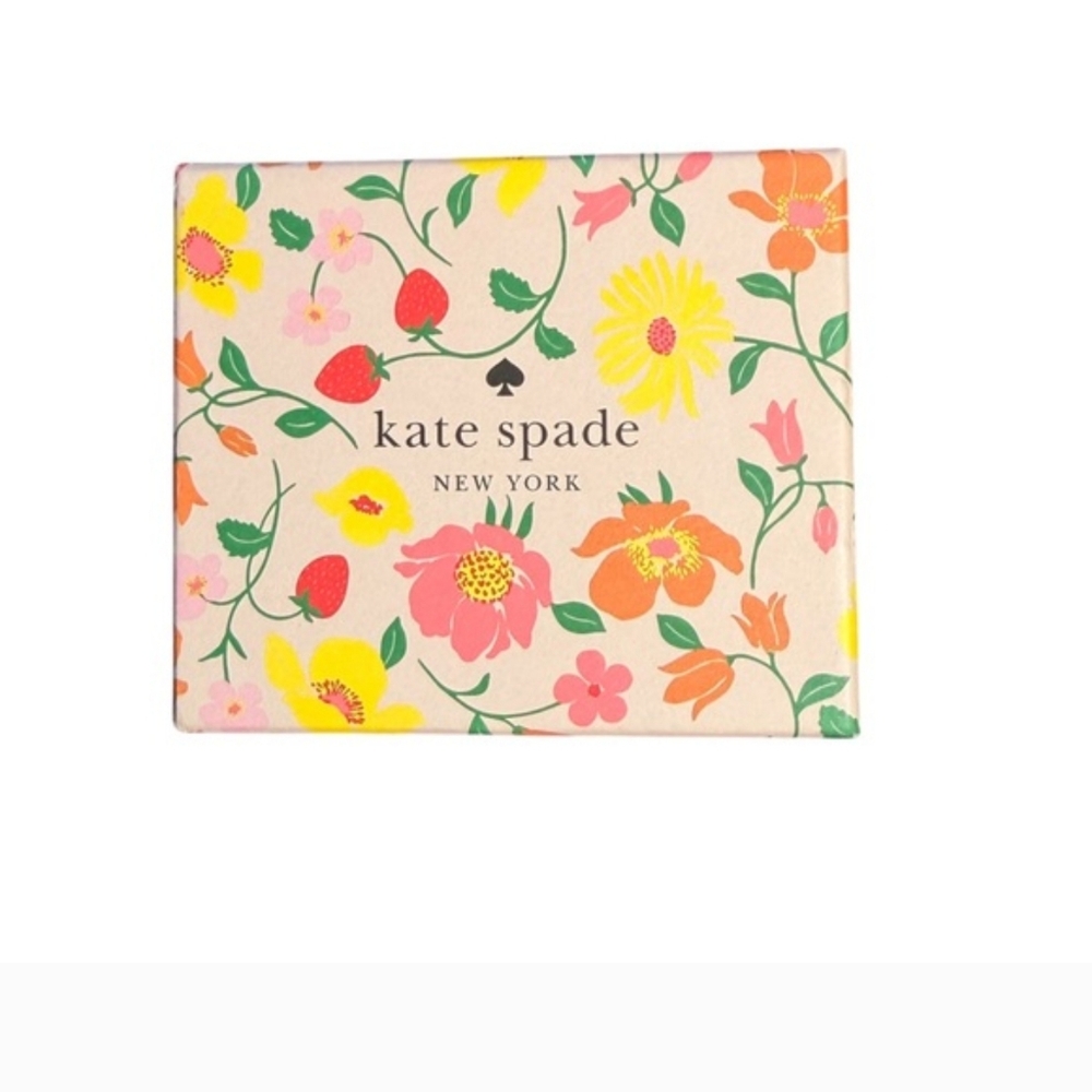 Kate Spade Madison Card Holder - Light Rose Saffiano Leather- New In Box - Picture 4 of 8